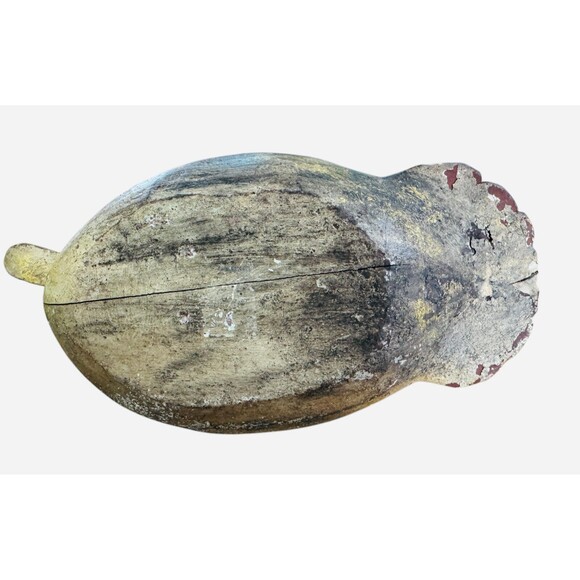 Vintage Hand Carved Wooden Duck Decoy - Picture 5 of 9